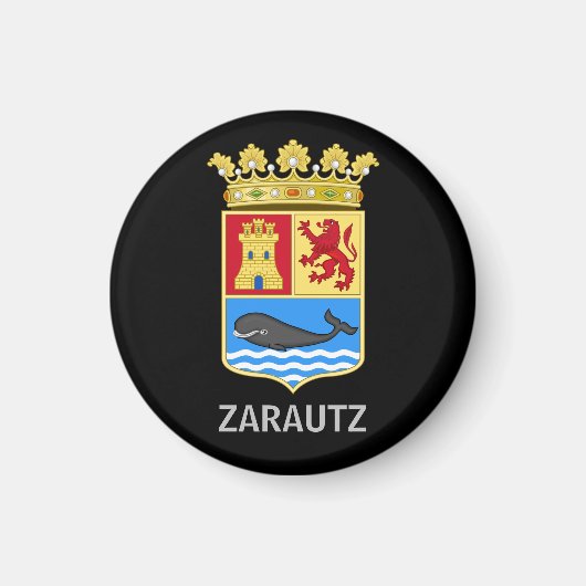 ザラウツの紋章 – Gipuzkoa マグネット (正面)