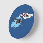 ザラウドナーハル ラウンド壁時計 (傾斜)