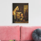 ザラウンドレス キャンバスプリント (インサイチュ (リビング))