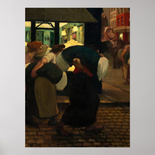 ザラウンドレス、1899年Theophile Steinlen ポスター (正面)