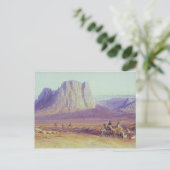 ザラクダ・トレイン，コンデスシ，山シナイ， 1848 ポストカード (スタンド正面)