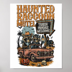 ザラクーン幽霊のよく出るモーテル ポスター
