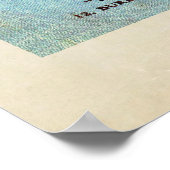 ザラグビーモダンゲーム – ヴィンテージラグビーアートプリント ポスター (角)