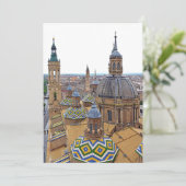 ザラゴサ。我々の柱の女性の大聖堂 招待状 (スタンド正面)