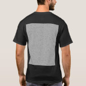 ザラザラザラザラザラザラデザイン Tシャツ (裏面)