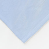 ザラザラザラ雪のクリスマス フリースブランケット (角)