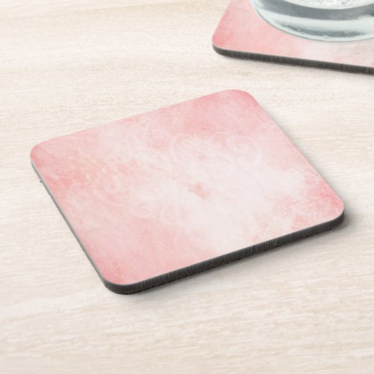 ザラザラピンク コースター (左側)
