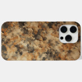 ザラザラ砂漠、テクスチャ迷彩柄、堅牢なデザイン Case-Mate iPhoneケース (裏面 (横))