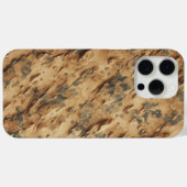 ザラザラ砂漠、テクスチャ迷彩柄、堅牢なデザイン Case-Mate iPhoneケース (裏面 (横))