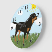 ザラザロットワイラー ラージ壁時計 (傾斜)