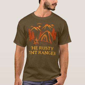 ザラスティテントレンジャーキャンピングフレンズキャンパーバディ Tシャツ