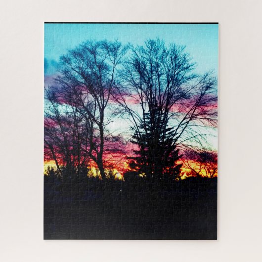 ザラストウィンタースカイパズル ジグソーパズル (縦)