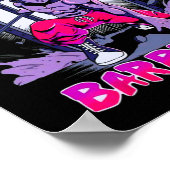 ザラストバルベンダージムウエートリフティングボディビル ポスター (角)