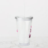 ザラストロデオディスコ女性のカーボーイバチェロレッテ アクリルタンブラー (右)
