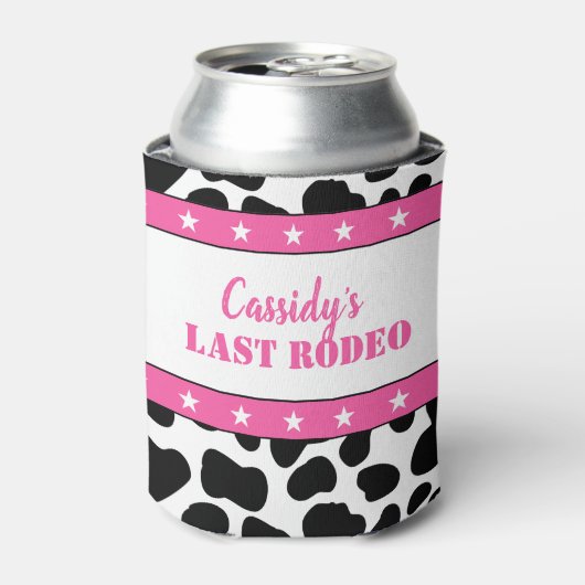 ザラストロデオディスコ女性のカーボーイバチェロレッテ 缶クーラー (缶正面)