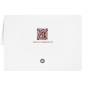 ザラズリバンティンバードサンキューカード (裏面横)