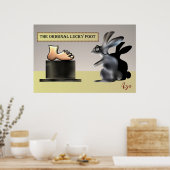 ザラッキー足バイアンジョラフィン ポスター (キッチン)