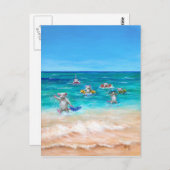 ザラットレースビーチはがき ポストカード (正面/裏面)