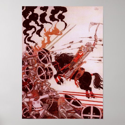 ザラッド・イン・ザ・バトルbyケイ・ニールセンプリント ポスター (正面)