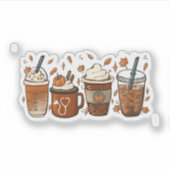 ザラテシーズンカボキンスパイスコーヒー秋 シール (正面)