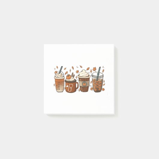 ザラテシーズンカボキンスパイスコーヒー秋 ポストイット (正面)