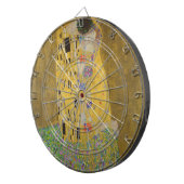 ザラバーズエンスバイキスをするグスタフクリムト ダーツボード (正面右)