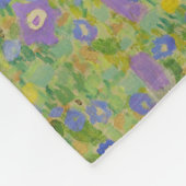 ザラバーズエンスバイキスをするグスタフクリムト フリースブランケット (角)