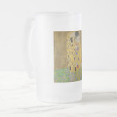 ザラバーズエンスバイキスをするグスタフクリムト フロストグラスビールジョッキ (正面左)