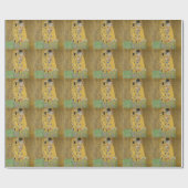 ザラバーズエンスバイキスをするグスタフクリムト ラッピングペーパー (フラット)