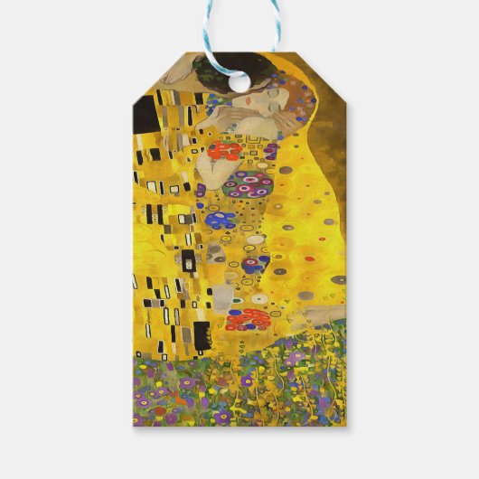 ザラバーズキスファインアートアクリル絵画ズ ギフトタグ (正面)