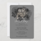 ザラバーズスケルトン絵画ズ結婚式招待状 招待状 (正面)