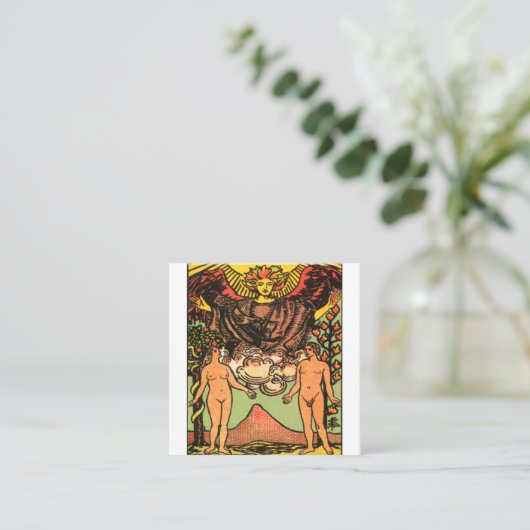 ザラバーズタロットカード スクエア名刺 (スタンド正面)