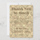 ザラバーズタロットハッピーカップル写真サンキューカード サンキューカード (正面)