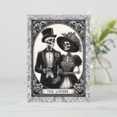 ザラバーズタロットビクトリアンレースゴシック結婚ズ 招待状 (スタンド正面)