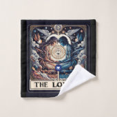 ザラバーズタロット天男女霊長類 バスタオルセット (ウォッシュタオル)