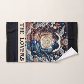 ザラバーズタロット天男女霊長類 バスタオルセット (ハンドタオル)