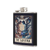 ザラバーズタロット天男女霊長類 フラスク (左)