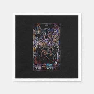 ザラバーズタロット結婚カードズナプキン スタンダードカクテルナプキン