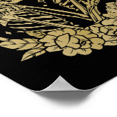 ザラバーズヴィンテージタロットカード魔法オカルトスーパーナ ポスター (角)