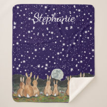 ザラビットインザムーンネイビーブルーナイトスカイカスタム