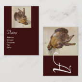 ザラビットモノグラム 名刺 (正面/裏面)