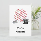 ザラビット&ザ魔法ハットフォトフレーム 招待状 (スタンド正面)