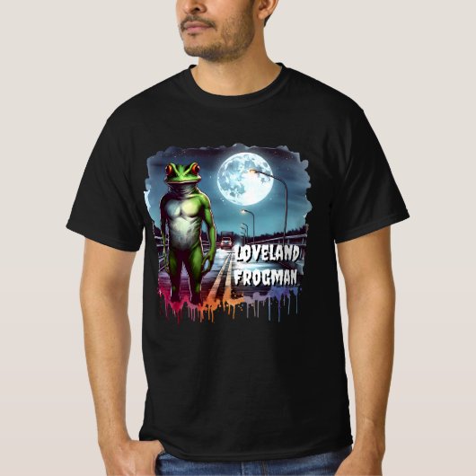 ザラビランド・フロッグマン | オハイオ地下墓地 Tシャツ (正面)