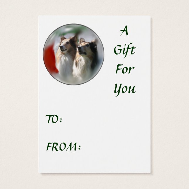 ザラフなコリーのクリスマスプレゼント (裏面)