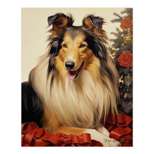 ザラフCollie Dog 003 - Odessa Leyendecker ポスター (正面)