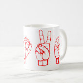 ザラブマグ コーヒーマグカップ (正面右)