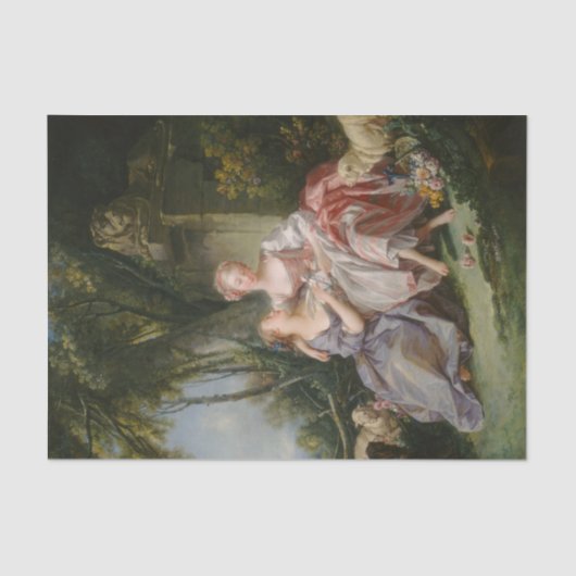 ザラブレターバイフランソワブーチャー 薄葉紙 (正面)