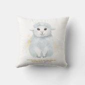 ザラムオブゴッドイラストレーションベビーキッズ子供部屋 クッション (裏面)