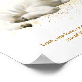 ザラムオブゴッドイラストレーションベビーキッズ子供部屋 ポスター (角)