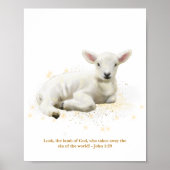 ザラムオブゴッドイラストレーションベビーキッズ子供部屋 ポスター (正面)